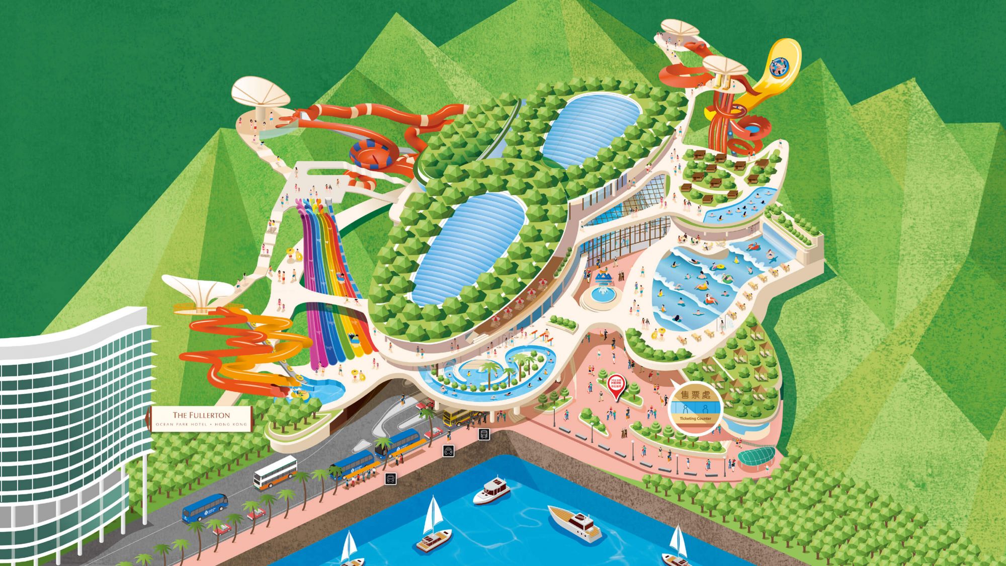 Water World Ocean Park Hong Kong Chiii Design